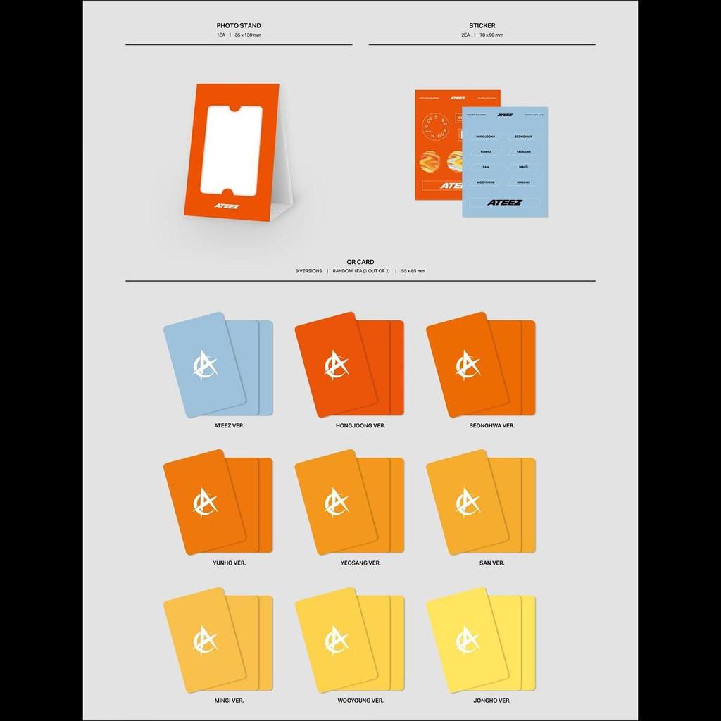 ATEEZ [GOLDEN HOUR : Part.3] POCA ALBUM Ver.