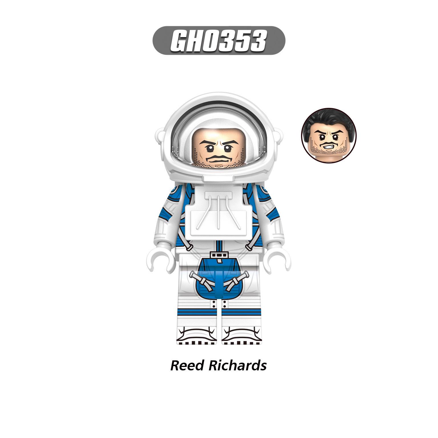 Superhero Series GH0353-0356 Building Blocks Figure Toy Set