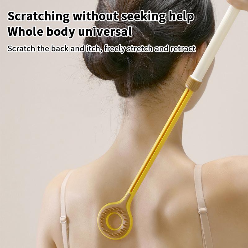 Double Sided Teeth Itchy Scratch Portable Scratcher Magnetic Ball Telescopic Scalable Scratch Back Scratch Tool Point Massage