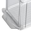 Clr Organizing Bin Large Capacity Transparent Food Grade Plastic Multifunction Portable   Pantry Storage Bin
