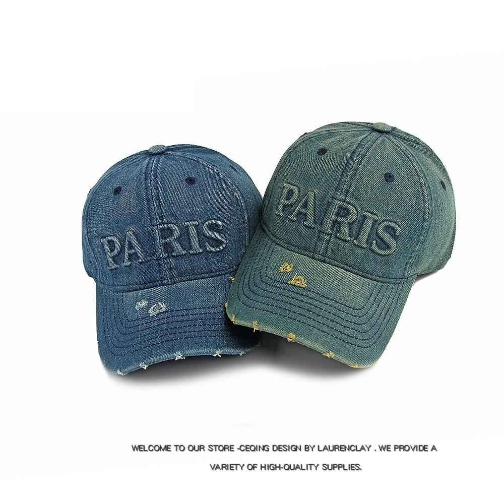 Denim Baseball Cap Sunscreen Hat