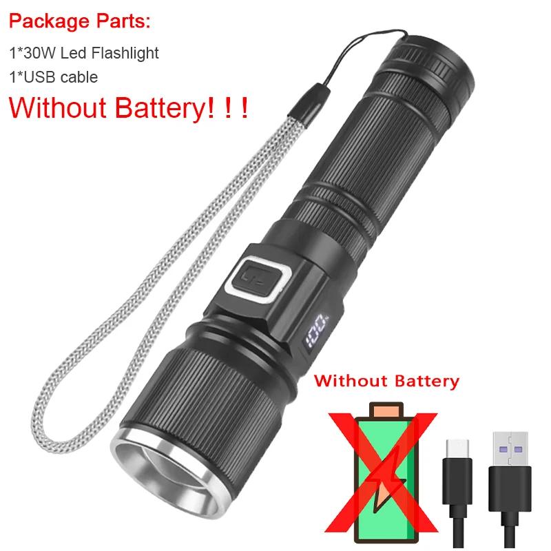 1800 LM  Handheld Led  Flashlight  Outdoor EDC Rechargeable Telescopic ZoomTorch  Ideal Gift for Family, Xmas, Worker Valentine