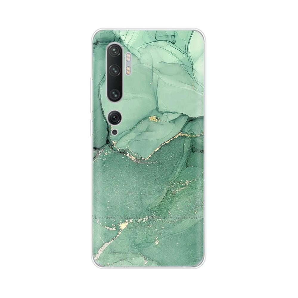 For Xiaomi Mi Note 10 Case Cute Painted Soft Silicone Back Cover For Xiaomi Mi Note10 Pro Lite 10lite Clear Phone Cases Fundas