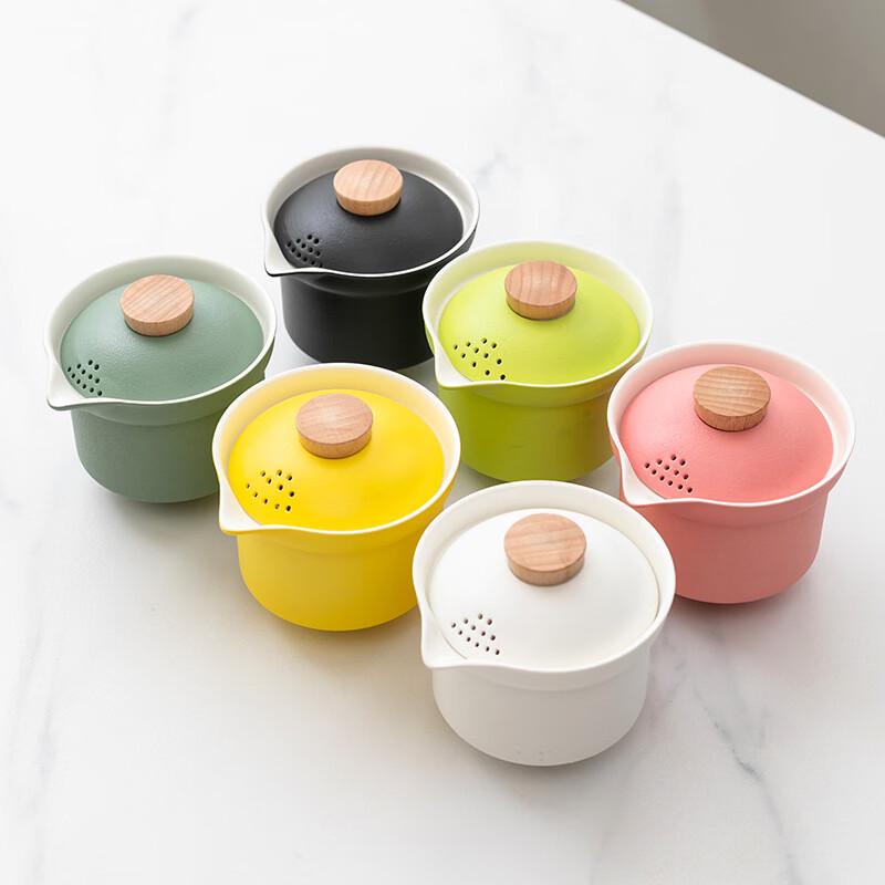 Nordic Ceramic Portable Travel Tea Set