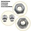 2Pcs 68RFE Transmission Cooler Line Fittings For Chrysler Dodge Jeep 52108844AA