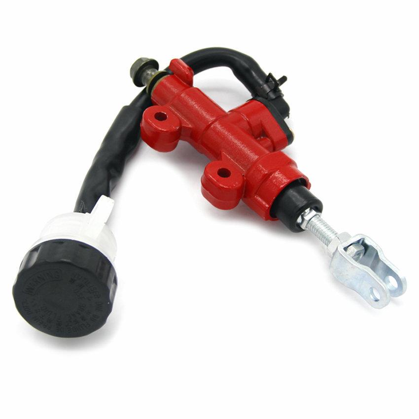 Rear Brake Master Cylinder Adjustable Brake Clutch Lever For Honda CBR400 VFR400 NC30 RVF400 NC35 CBR600 CBR900 VTR250 X4 CB1300 красный