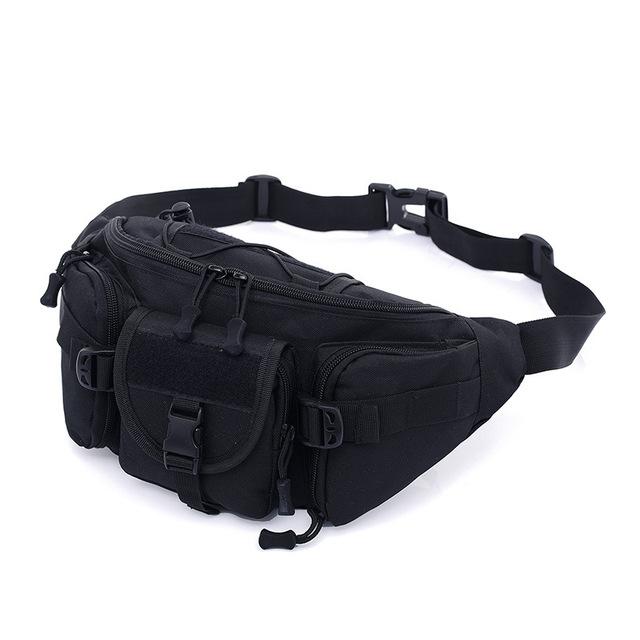 Tactical Waist Bag Sling Molle Waterproof Fanny Bags Hiking Fishing Sport Hunting Camping Sports Belt Pack Waist Bag XA517WA