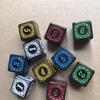 10pcs Table game D6 Polyhedral Acrylic Multi Sided Dices