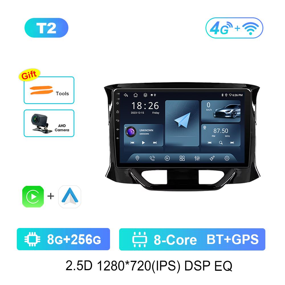 Android Car Radio Multimedia Video Player for LADA X ray Xray 2015 - 2019 GPS Navigation 4G WiFi Bluetooth HD Touch Screen