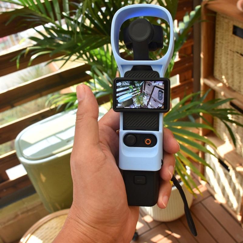 Quick Release Protective Case For Pocket 3 Camera Cover Enhances Stability And Full Access To Port