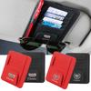 For Logo Seville XT4 CT4 SLR STS EXT CTS Escalade CT5 Coupe Car Sun Visor Sunglasses Clip Card Holder Auto Accessories