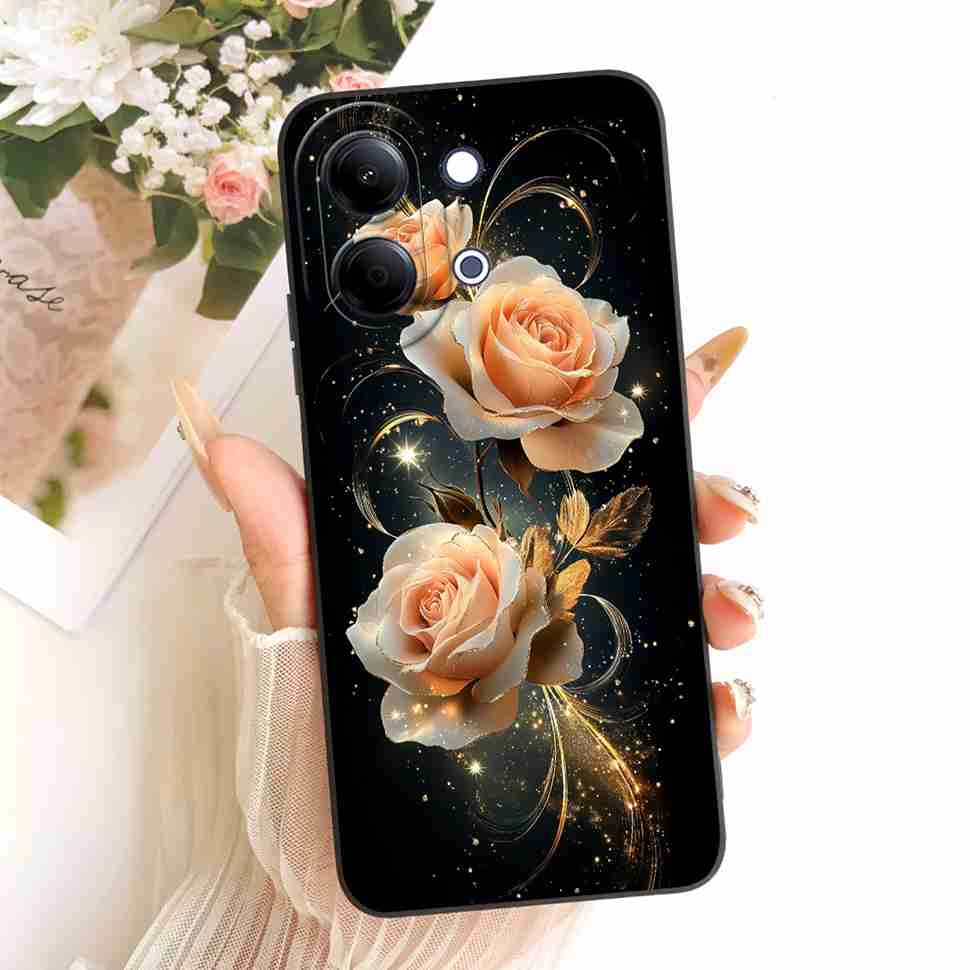 Colorful Printed Cartoon For vivo Y05 4G 6.74" Case Silicone Back Cover Shockproof For Vivo Y11D VIVO Y05 4G Phone Cases Bumper