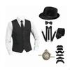 1920s Costume Retro Roaring 20s Outfit Classic for Men, Adults