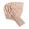 Neuer elastischer Sofort-Hijab-Schlauch Jersey Baumwolle Ohrloch Innerer Hijab Uni Fertig zum Tragen Kopfbedeckung für Damen