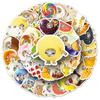 50 Cute Cartoon Cat Stickers for DIY Laptop and Journal Decoration