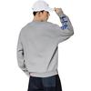Li Ning Training Series Sweatshirts Unisex Gray Crew Neck Thickened Regular AWDRF44-5