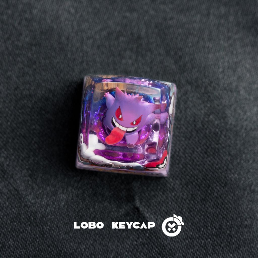 Pokemon Bulbasaur Charmander Transparent Keycap Keyboard Accessories Kawaii Anime Resin Shrink Drip Glue Keycap Oem Esc Original