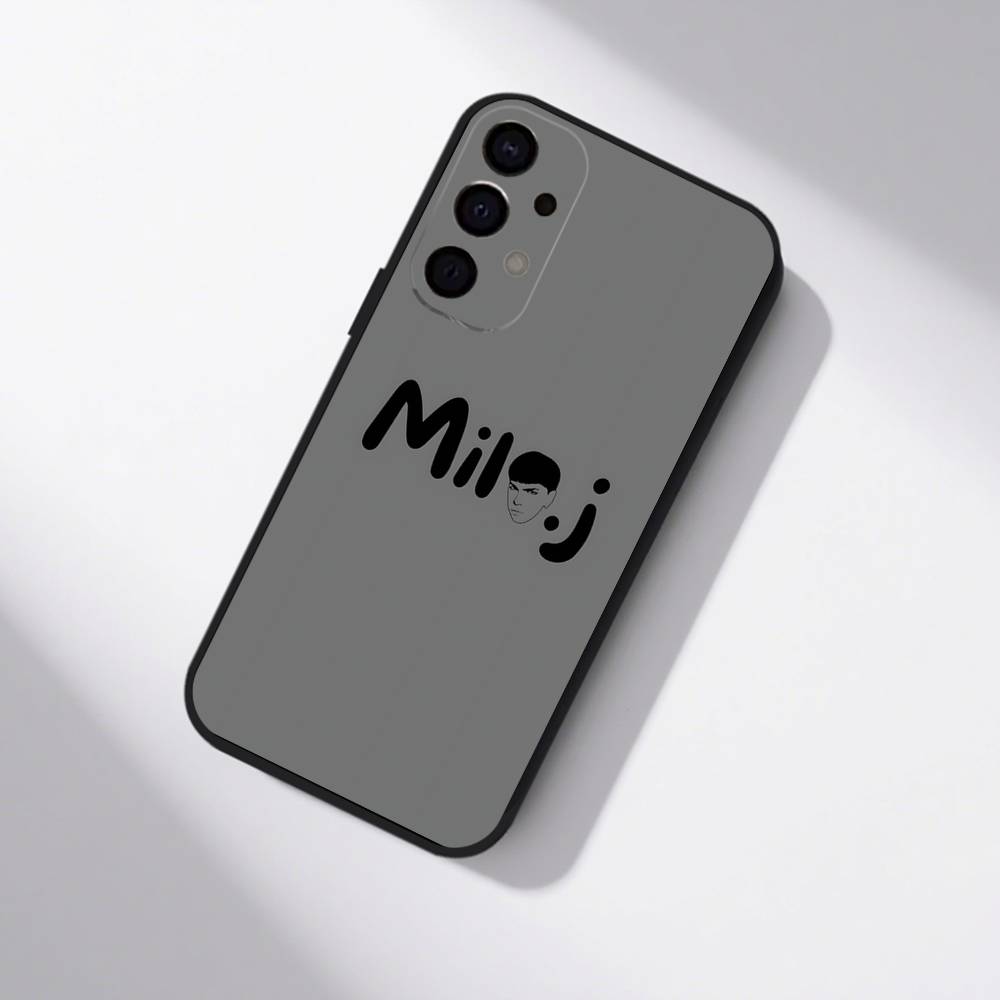 Singer Milo j Black Cover Phone Case For Samsung S25,S24,S21,S22,S23,S30,Ultra,S20,Plus,Fe,Lite,5G