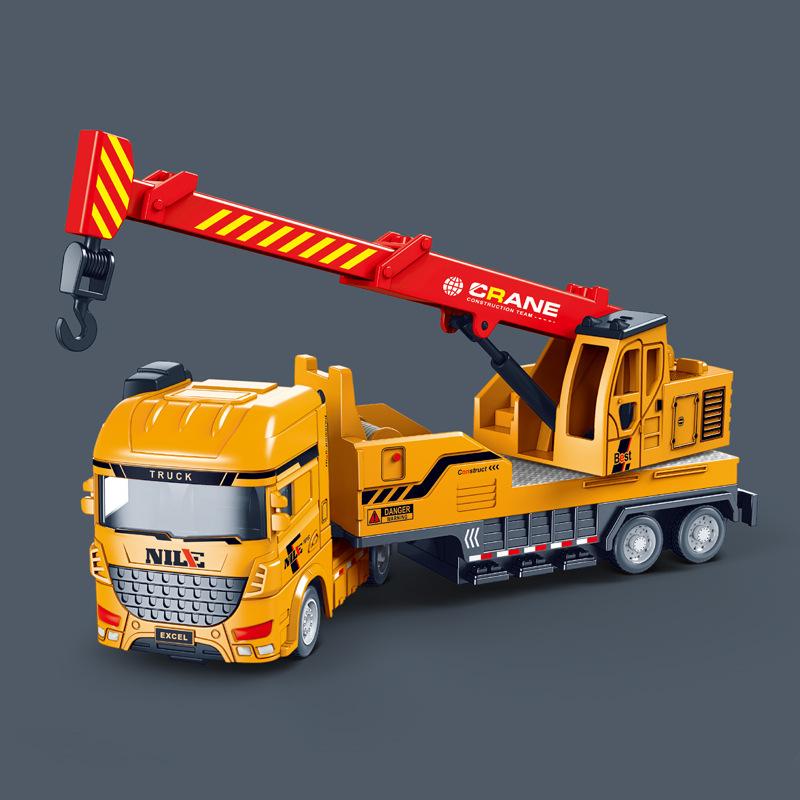 Childrens Inertia Large Construction Toy Vehicle Moveable Parts Imaginative Play