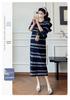 Summer 2026 Striped Knit Maternity Dress: Stylish, Versatile, Trendy Nursing Wear for Moms