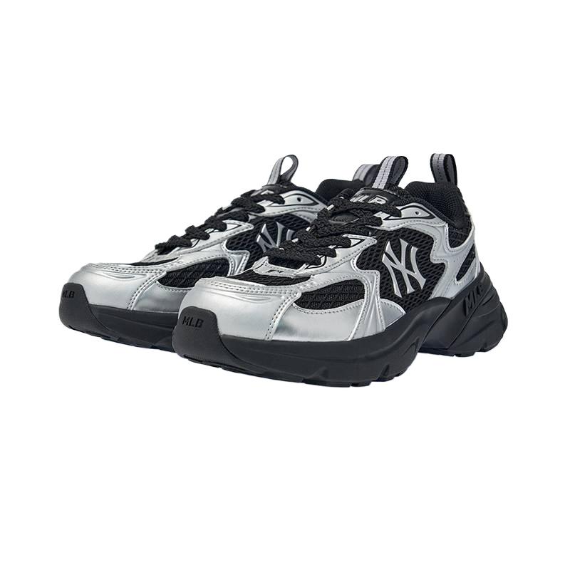 MLB Dikke Zool Comfortabele Stof Synthetisch Leer Lage Top Hardloopschoenen Unisex sneakers 3ARNCS16N-50BKS