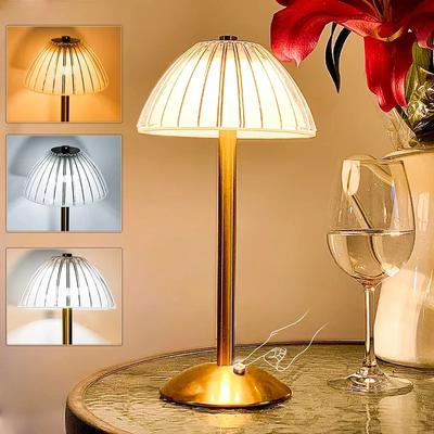 Crystal Table Lamp Touch Sensor Diamond LED Desktop Night Light Nordic Decoration Desk Lamps Bar Hotel Bedroom Bedside Lighting