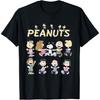 Peanuts Snoopy and Friends Dancing, Short Sleeve T-Shirt