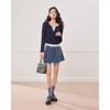 IEF Women's Plus Size Denim Short Skirt