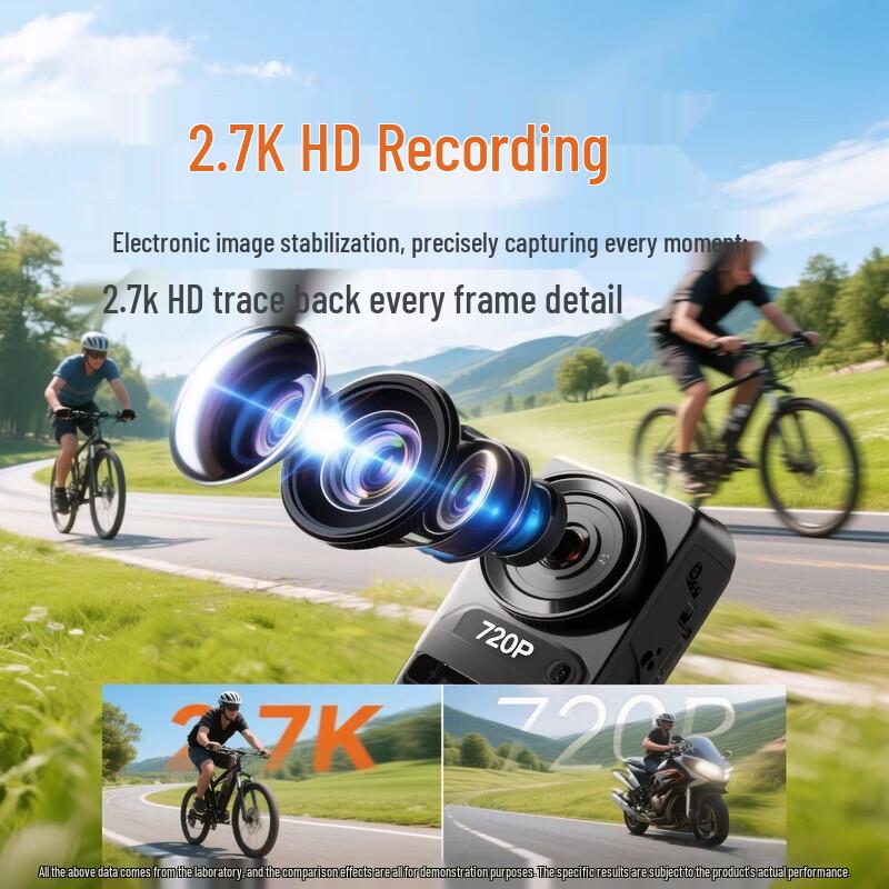 FAMUE Quest 1 2.7K HD Mini Action Camera (CN Version)