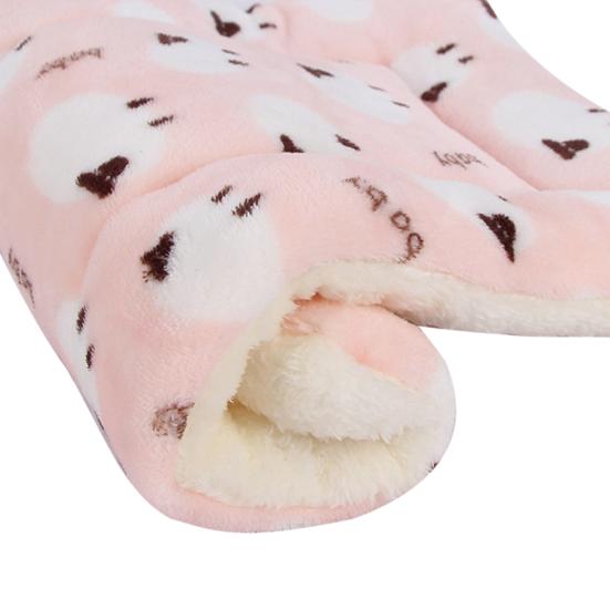 

Утолщенный противоскользящий зимний теплый коврик для подушек для собак и кошек, спальный коврик для питомника для домашних животных Pink#1