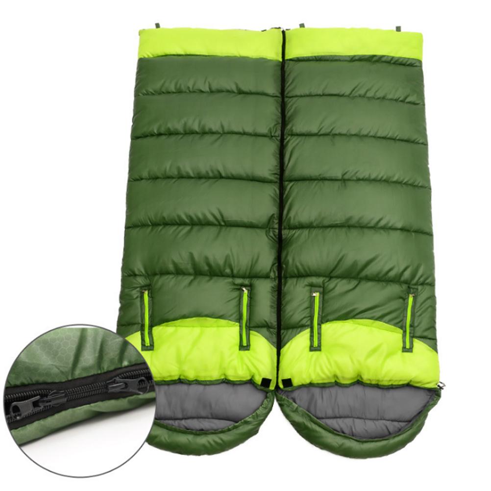 Schlafsack zum Tragen Wasserdichte Schlafsäcke mit Reißverschlussöffnungen für die Arme Tragbare Umschlag-Schlafsäcke Unisex für