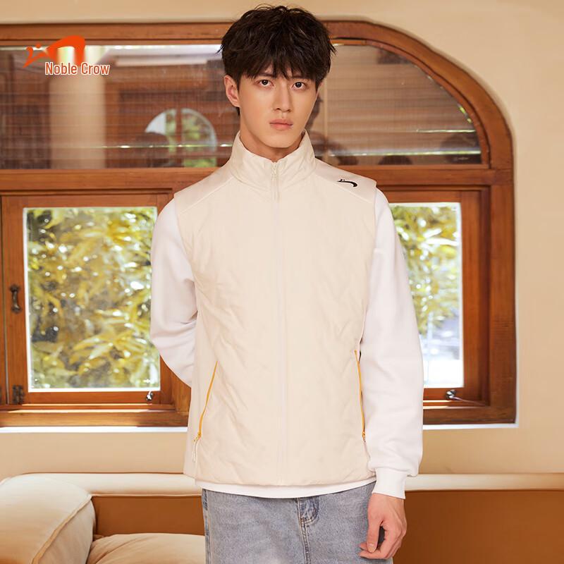 

Guirenniao Unisex Winter Stand-up Collar Cotton Vest 4XL