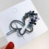 Elegant Blue Star Alloy Hair Clip - Minimalist Luxury Accessory