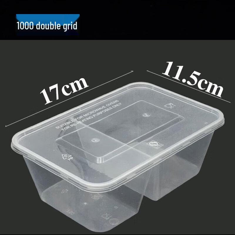 Disposable Thickened Food Container with Lids