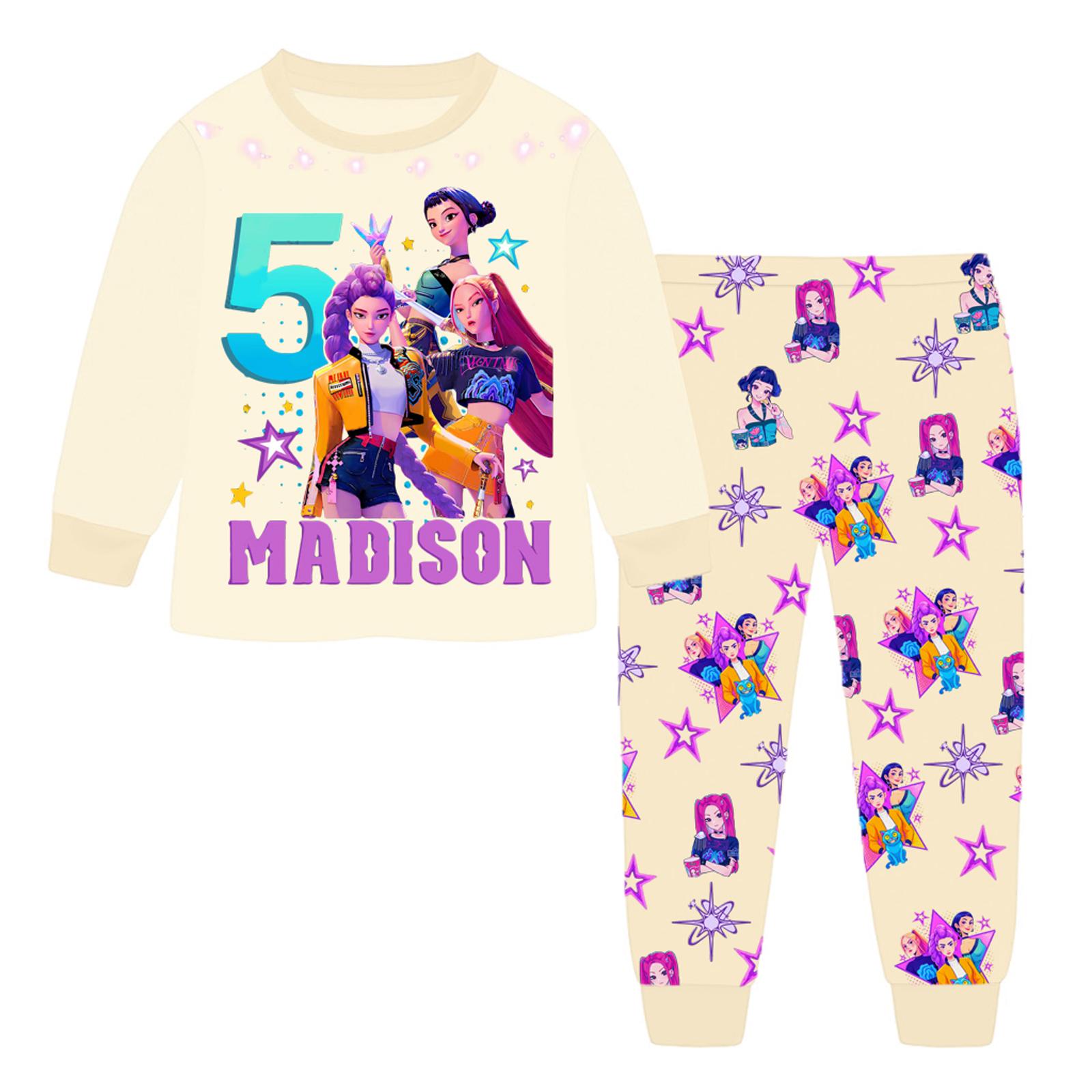 

Детский модный костюм юбка топ с круглым вырезом и длинными рукавами брюки 110 бежевый