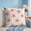 Cute Starfish Cushion Cover Short Plush Soft DoubleSided Printing Pillow Case Cozy Sofa Bedroom Home Decor Gift