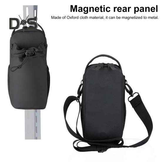 1.55L Magnetic Water Bottle Bag with Adjustable Drawstring Waterproof Outdoor Hiking Travel Drinking Bottle Holder Carrier Storage Pouch