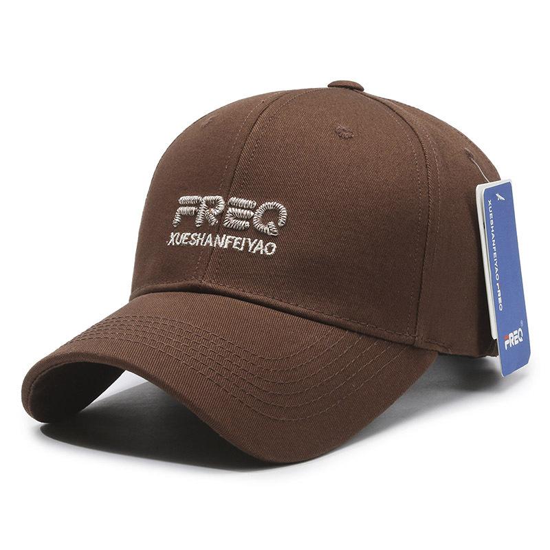 New Embroidery Ball Baseball Cap Sports Sunscreen Men's and Women's Sun Hats Breathable Versatile Casual Duck Tongue