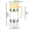 2026 Hot!! Honey Syrup Dispenser for Kitchen Leakproof Food Grade Honey Fruit Jar for Breakfast