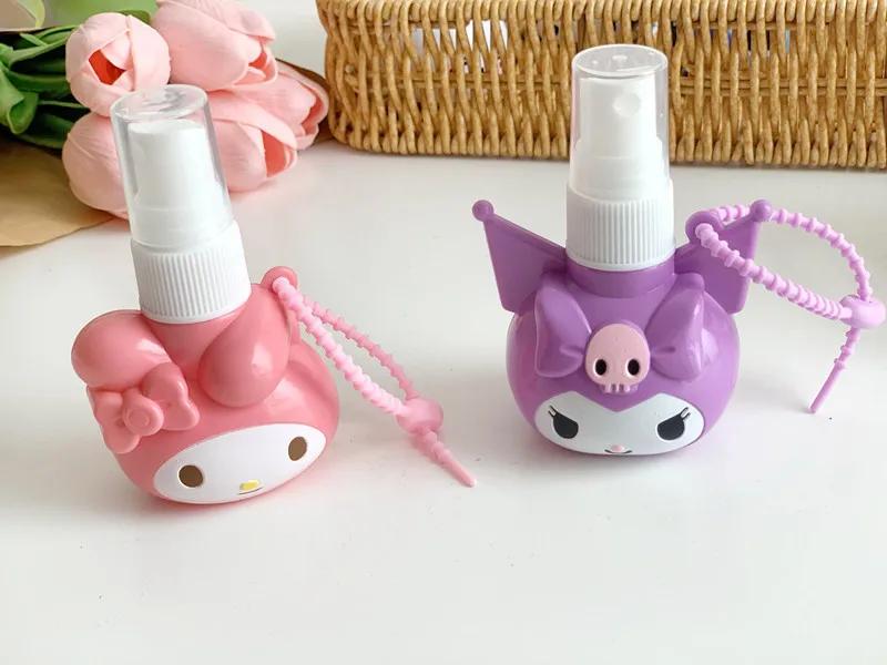 50Ml Kawaii Anime Spray Bottle Kuromi Cinnamoroll My Melody Student Travel Portable Cosmetics Perfume Alcohol Press Bottl