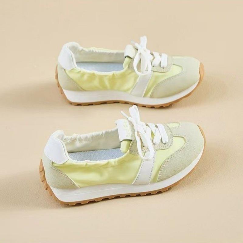 The New Women's Shoes for Summer 2025 Are Breathable and Versatile. The Thick-soled Height-increasing Shoes Are Suitable for Students To Run and Relax