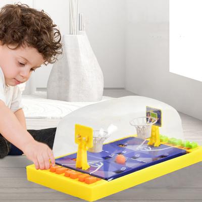 Basketball Board Game 2 Players Interactive Educational Finger Push Basketball Launching Toy Mini