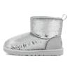 Classic Mini Boot Mirror Ball Silver Women's 1151291-SLVR