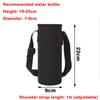 Nuova Copertura per Tazza Termica 600-1500ML con Tracolla Borsa Termoisolante per Bottiglia d'Acqua Borsa Antiscivolo per Bottiglia