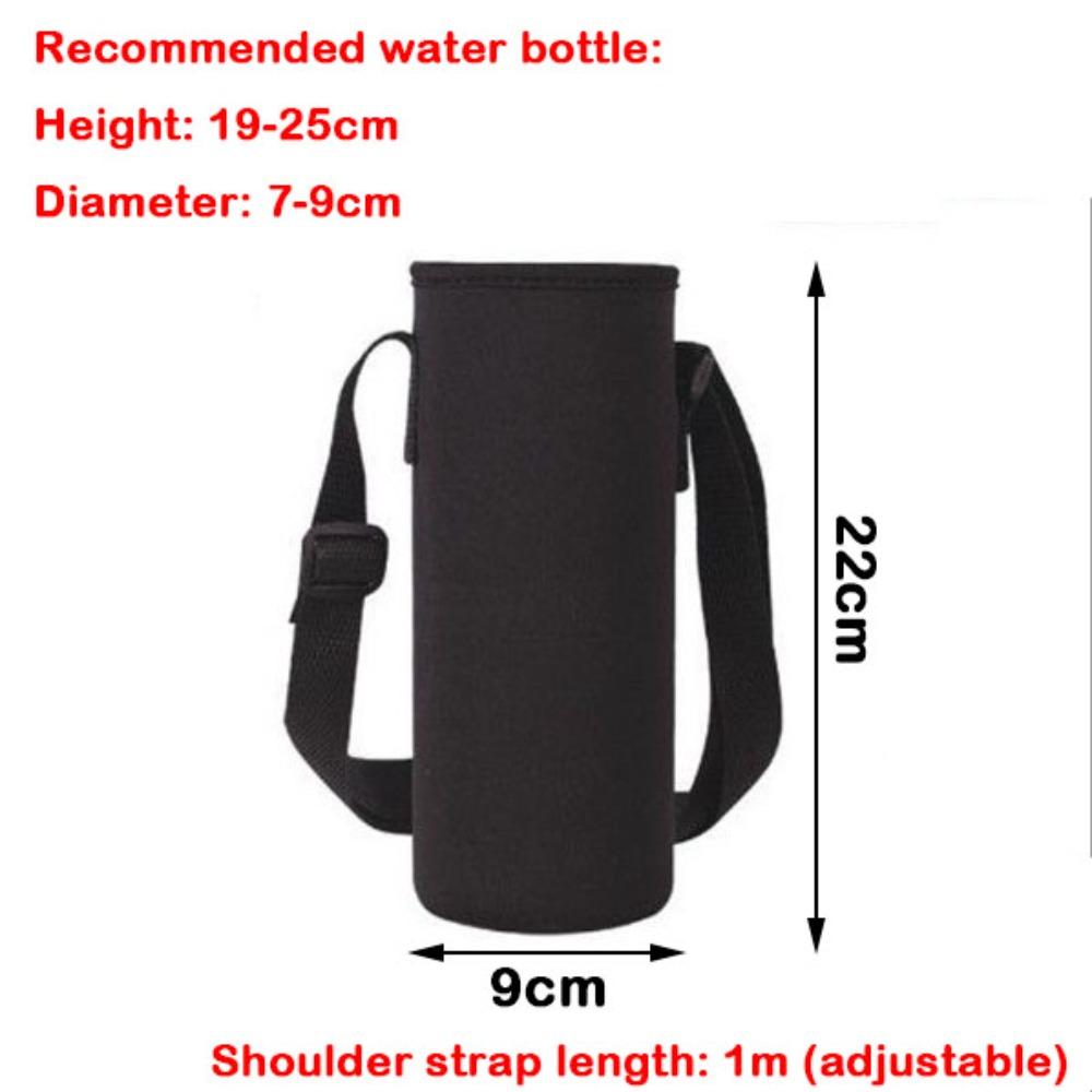 Nuova Copertura per Tazza Termica 600-1500ML con Tracolla Borsa Termoisolante per Bottiglia d'Acqua Borsa Antiscivolo per Bottiglia