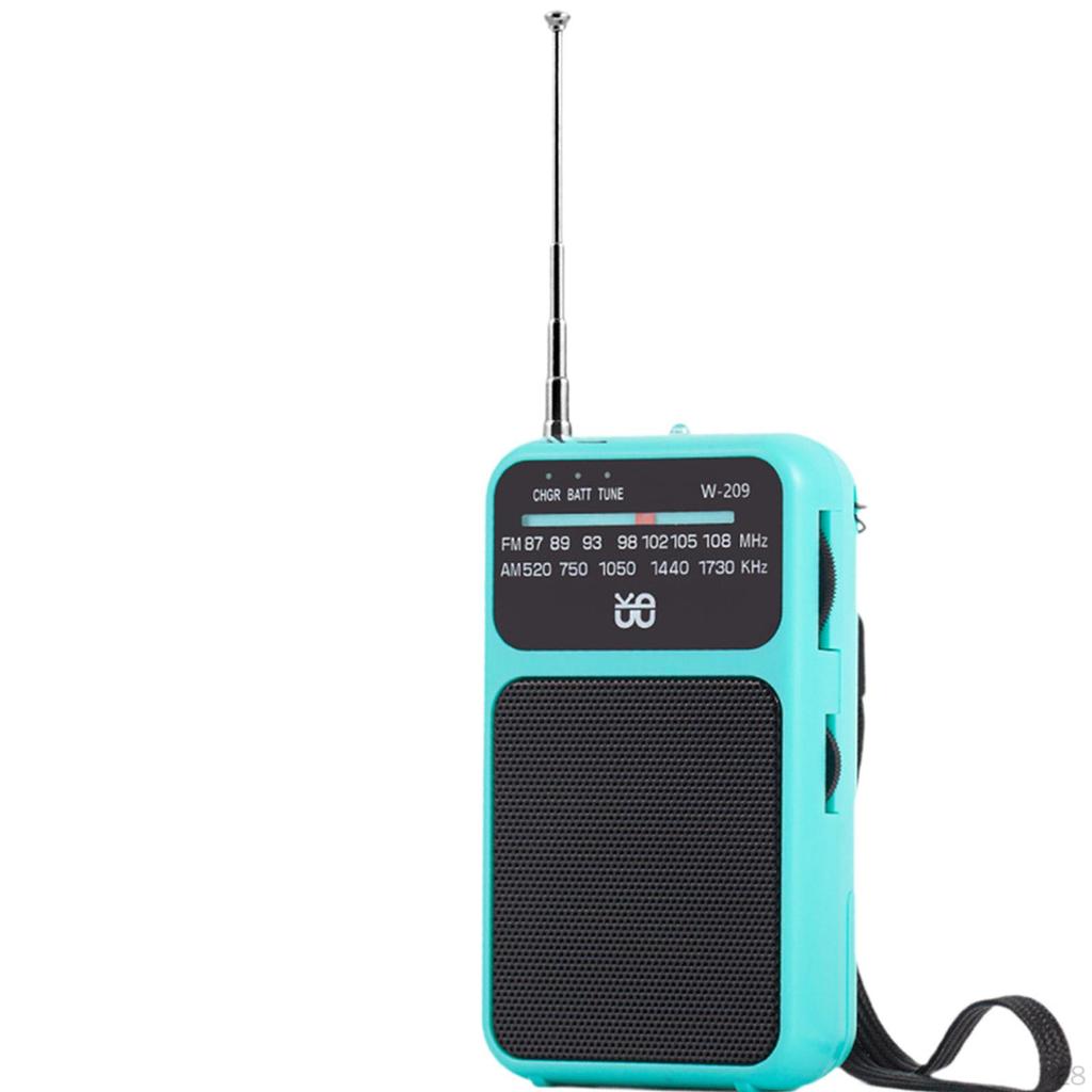 Pocket Radio Accessory Gifts for Seniors Elderly Good Sound Quality Multifunctional with 3.5mm