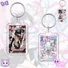 Photo Album NEEDY GIRL OVERDOSE Rain Game Figure Keychain Bag Decorate Backpack Acrylic Cosplay Props Pendant Cartoon Anime Gift