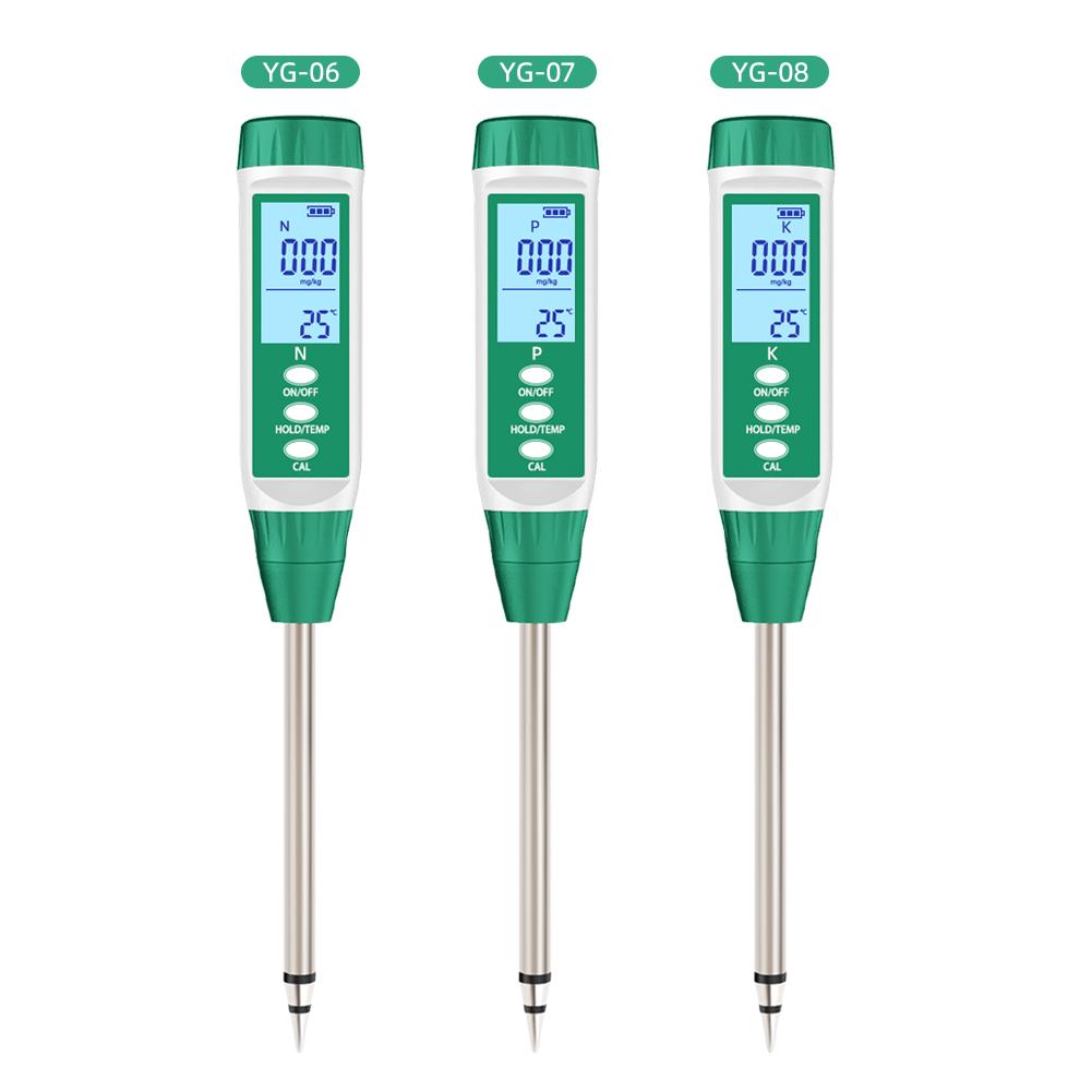 Digital Soil Nitrogen Tester Rapid N/P/K Fertility Analyzer Portable Soil Meter For Agriculture Farm Garden Fertilizer Testing