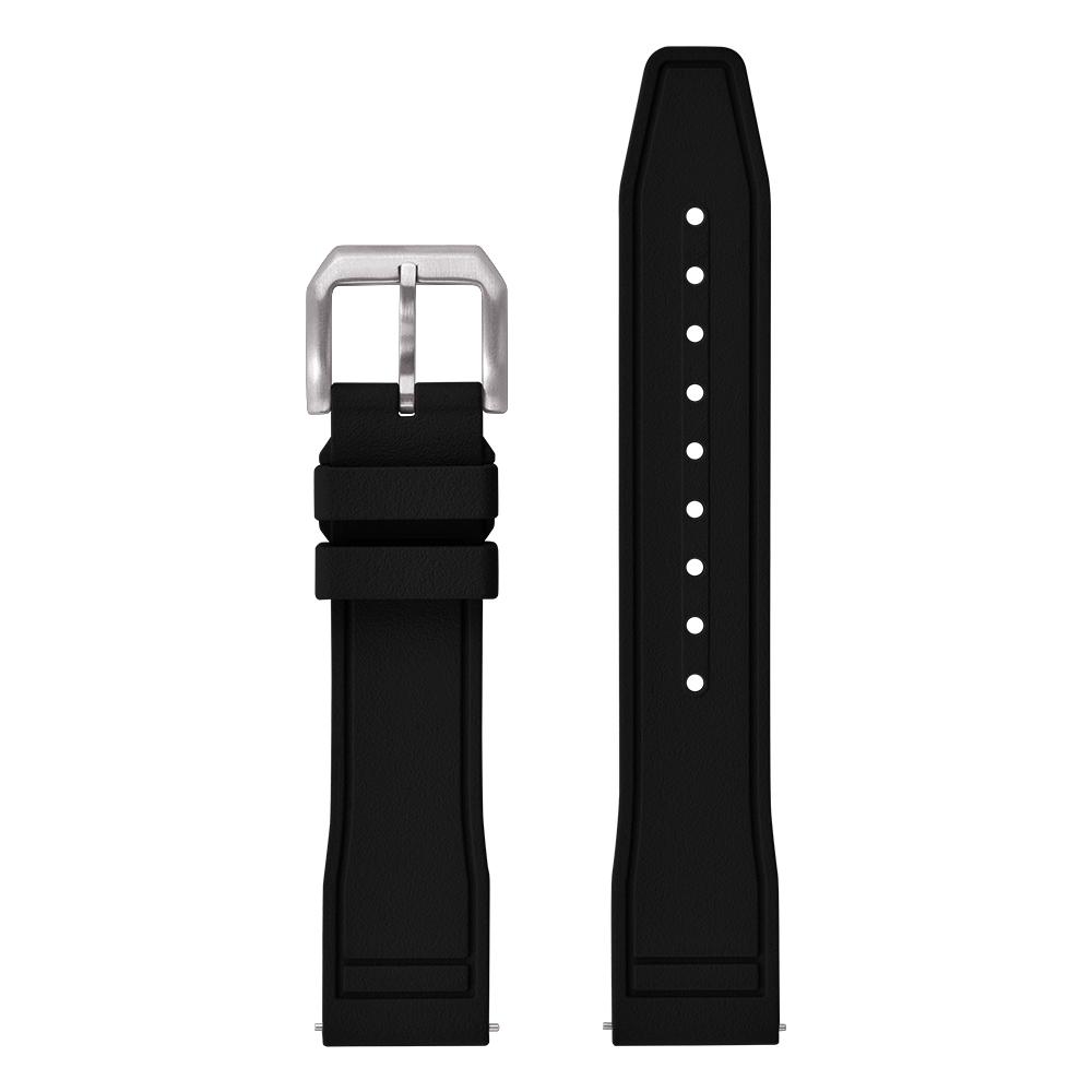 Premium FKM Strap 20mm 21mm 22mm Watch Strap Diving Waterproof Quick Release Fluororubber Watchbands For Each Brand Diving Watch