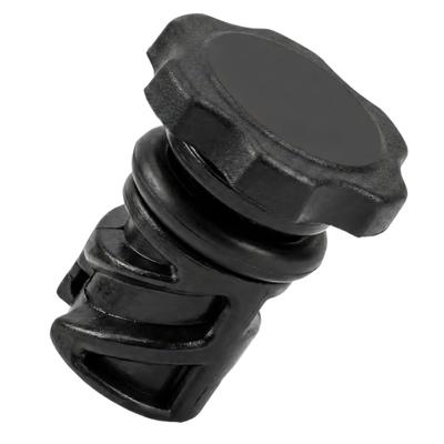 Black Transmission Oil Dipstick Fill Cap Smooth Operation For Vehicles Maintenance Plastic Construction 04591959AA
